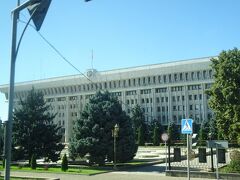 （車窓風景）大統領府と国会議事堂