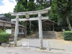 山住神社は石座神社の旧社、御旅所