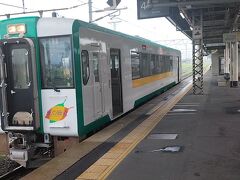 小牛田駅からは石巻線へ乗り継いで。
