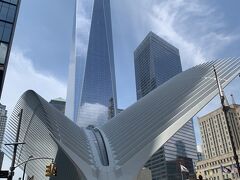 World Trade Centerの地下鉄の駅。
翼のようだ、と言われますが、進撃の巨人のエレンにしか見えない。