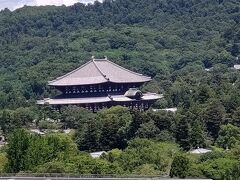 奈良県庁屋上から二月堂