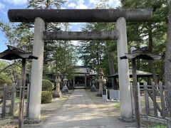 松が岬公園　松岬神社

上杉神社の摂社