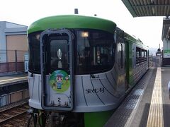 絵金祭りの翌日、高知市へ。

最寄りののいち駅から高知行きのくろしお鉄道に乗車して、高知へ向かいます。