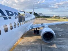 南紀白浜発羽田行き最終便。
hikkoさんアングルで。（笑）