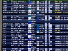 本日の搭乗は、16:50発　ホーチミン行きNH891便。UAとVNの共同運航便です。