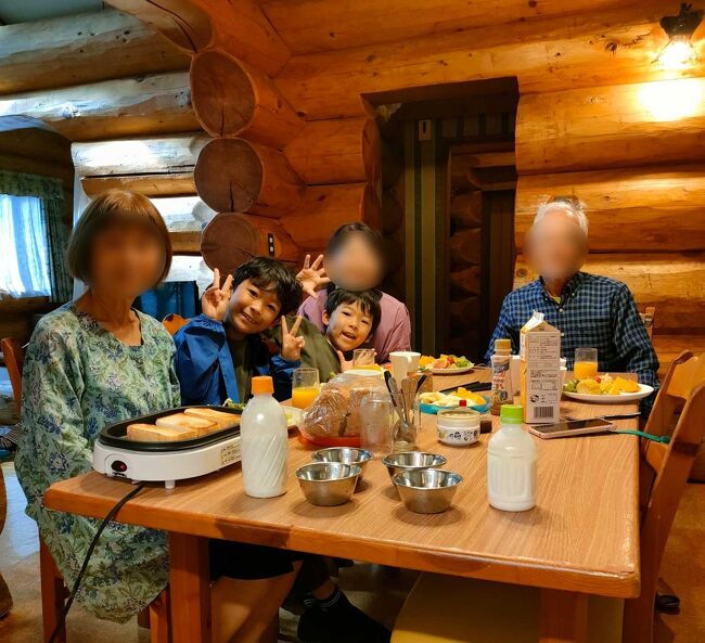 草津から孫達と志賀高原ハイキング（志賀山登山、四十八池