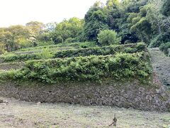 石見銀山公園駐車場に車を停め、20分ほど歩いて「清水谷製錬所跡」に到着。
明治期に銀山の再開発を狙って、建設されたものだそうです。