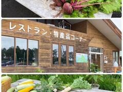 綺麗なブルーを見た後、札幌まで戻る道の途中で新鮮野菜が売ってるお店がありました。