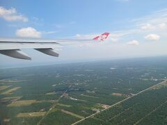 飛行機での移動