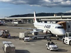 飛行機での移動