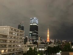 東京タワーも見えます。