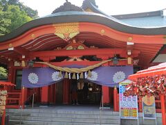 『宮城縣護國神社』です。
青葉城公園内にあります。
高台にあるので眺めがよく、仙台の街を一望できました。