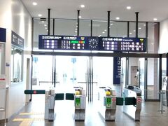 苗穂駅。岩見沢方面の列車に乗り、江別駅へ向かいます。