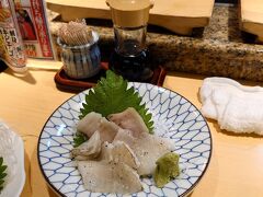 7/12
第二英寿司

炙りえんがわ。
