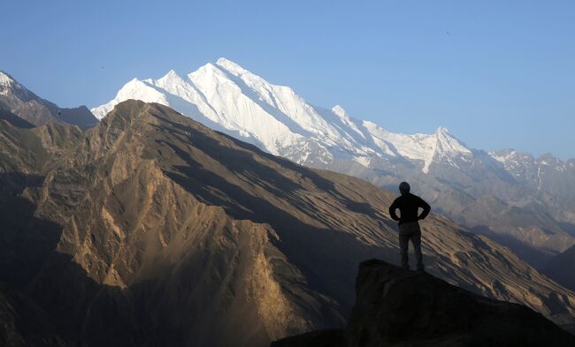 何処で撮ったのか、さよならラカポシ。