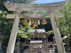 とても広い神社ですね。