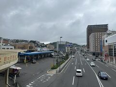 小樽駅を歩道橋から。長崎屋の中をちょっと歩いてみました。