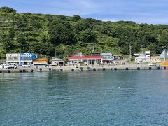 25分ほどで天売島に到着。
高速船だと15分で着くようです。