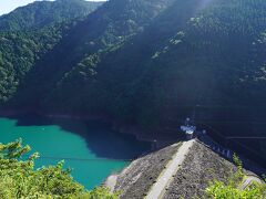 ダムまできました。ここから先の馬路村は初踏破。