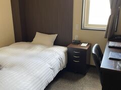 HOTEL NORTH.iにチェックイン。
普通のビジネスホテルです。