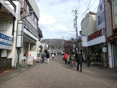 今日の観光は旧軽井沢自由観光のみ。２時間弱時間がある。
ランチもここで自由食。