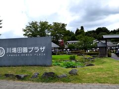 13時40分頃に道の駅・川場田園プラザに到着し、とりあえず「川場地ビールレストラン武尊」で昼食を済ませ農産物や土産物を購入しました。平日でしたが人気の道の駅なので駐車場は満車に近く昼時のため臨時駐車場に入り昼食後に小雨と少し空いてきたので近くの駐車場へ移動しました。昼食は和豚もちぶたと季節の野菜・茸を使用して串揚げにした串揚げ定食とパートナーは和豚もちぶた野菜巻き3種を注文しピークを過ぎているためか混雑している割には速やかに食事できました。