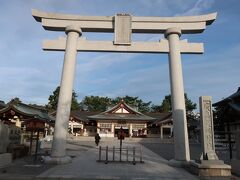 城跡内には広島護国神社も。