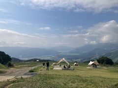 山頂に着きました。絶景！！