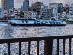 隅田川の水上バスは穴場です