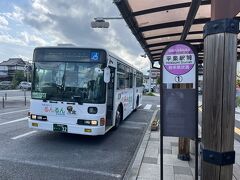 無量光院跡バス停から14時29分発の巡回バスに乗車して平泉駅に戻ってきました。

午前中に平泉駅に到着した時に始まっていた七夕の休日イベントは終盤になっていました。