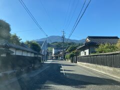 7:20 落合宿
宿場は390m程、75件の家があった