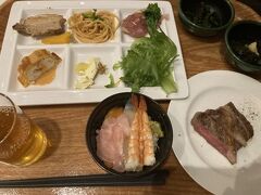 夜ご飯はモントレ内にあるシーフォレストへ。