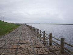 河口部は河川公園として整備されています。
流域面積は5590km3で第１０位、石狩川の約1/3です。