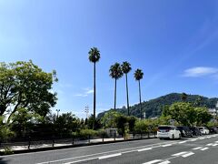 海沿いにでてきました。
熱海駅から熱海港までは歩いて20分ほど、いい運動なのですが帰りは上り坂なので20分ではたどり着けませんでした（汗