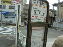 ここからのルートを検索しているとハチ公バスが検索結果に出たので乗ってみました。渋谷区コミュニティバスで大人・子供同額1乗車“ワンコイン”の100円。
乗客もたくさん乗ってました。
そしてこのバス、旧前田利爲侯爵邸のそばも通って渋谷まで行きました。前回東京に来た時知っていたら乗っていたのに･･･。