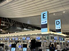 2023年8月12日　21:45
羽田空港第3ターミナル国際線到着。
