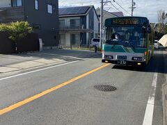 　遠鉄バス泉３丁目バス停。帰りは路線バスで浜松駅へ向かいます。
パート４へ続きます。

続