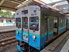 伊豆高原駅で普通列車の熱海行に乗車。
これで再び伊東駅に向かった。