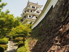 明けて翌日は郡上八幡に、叔父さんがお城に行来たいとの事で
郡上八幡城に行きます。
