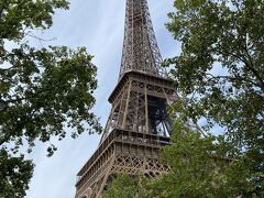 uberでTour Eiffelへ。
