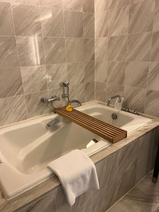 お風呂にはやはりアヒルちゃん