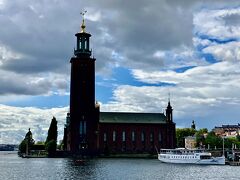 とりあえず市庁舎を眺めに行く。ストックホルムといえばこれだよねー。