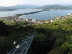 天橋立　傘松公園からの展望。
