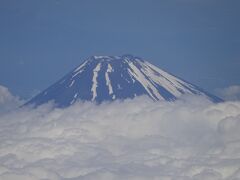 お決まりの富士山もパシャリ。