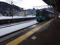 朝風呂、朝食で大満足です。
いいお宿でした。

チェックアウトしたら、青い森鉄道で移動です。
のんびり１時間、冬の青森の車窓を見ながらの乗車で八戸駅に行きました。