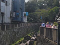 音無親水公園　石神井川の本流はトンネルへ流下してています。