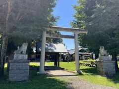 ひっそりとした神社を参拝して、松本に戻ります。