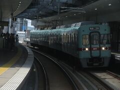 2023.04.30　西鉄福岡ゆき普通列車車内
南福岡駅にほど近い雑餉隈。
