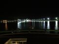 この日の夜中にドナウ川で最も高低差があるガブチコヴォ閘門を通ると聞き、注目していました。
夜中に目が覚めた時、船は静かで停止状態。ガブチコヴォ閘門に違いないと直感し、午前２時に飛び起きてデッキへ直行しました。

