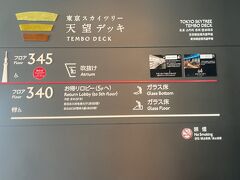 東京ソラマチが広くて、迷いながら、どうにかチケットセンターに到着。